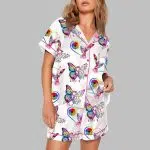 We Believe In Miracles Right Cancer In All Colors Pajama Set
